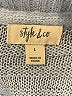 Style&Co Blue Pullover Sweater Size L - photo 7