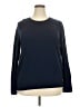 Caslon Blue Sweatshirt Size 3X - photo 1