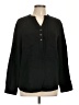 Unbranded Black Long Sleeve Blouse Size XL (estimated) - photo 1