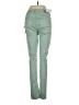 Bullhead Color Block Green Jeggings Size 3 - photo 2