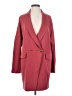 St. John Burgundy Wool Coat Size 4 - photo 1