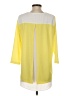 Peter Nygard Yellow 3/4 Sleeve Top Size S - photo 2
