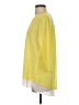 Peter Nygard Yellow 3/4 Sleeve Top Size S - photo 5