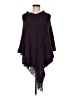 Unbranded 100% Acrylic Purple Poncho One size (estimated) - photo 1