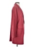 St. John Burgundy Wool Coat Size 4 - photo 4