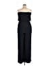 Ramy Brook 100% Polyester Solid Black Jumpsuit Size XXL - photo 2