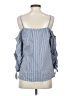 Belle + Sky Blue 3/4 Sleeve Blouse Size S - photo 2