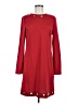 MICHAEL Michael Kors Solid Red Casual Dress Size 8 - photo 1