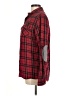 Empyre Plaid Red Long Sleeve Button-Down Shirt Size M - photo 5