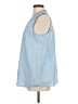 Kim Rogers Blue Sleeveless Blouse Size M - photo 5