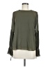 Naked Zebra 100% Polyester Green Long Sleeve Blouse Size M - photo 1