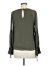Naked Zebra 100% Polyester Green Long Sleeve Blouse Size M - photo 2