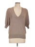 Joie Metallic Brown Pullover Sweater Size L - photo 1