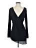Belle + Sky 100% Polyester Black Long Sleeve T-Shirt Size S - photo 1