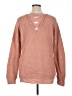 Ambiance Apparel 100% Acrylic Solid Pink Pullover Sweater Size 2X - photo 2