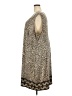 Catherines Animal Print Tan Casual Dress Size 5X - photo 5