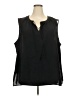 Ryan Wythe 100% Polyester Black Sleeveless Blouse Size 4X - photo 1