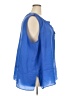 Ryan Wythe 100% Polyester Blue Sleeveless Blouse Size 4X - photo 4