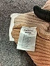 Miracle Color Block Tan Turtleneck Sweater Size Med - Lg - photo 8