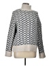 For The Republic Houndstooth Gray Pullover Sweater Size L - photo 1