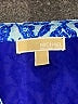 MICHAEL Michael Kors 100% Polyester Paisley Blue Casual Skirt Size 6 - photo 4