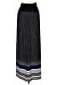 Apt. 9 Blue Black Casual Skirt Size L - photo 1