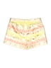 Britt Ryan Damask Yellow Shorts Size 4 - photo 2