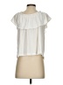Current/Elliott 100% Cotton Ivory Short Sleeve Top Size XS (0) - photo 2