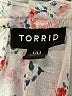 Torrid 100% Polyester Ivory Short Sleeve Blouse Size Med Plus (00) - photo 7