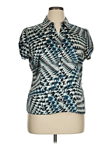Apt. 9 Short Sleeve Blouse (view 1)