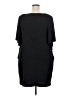 Rafaella Solid Black Casual Dress Size 2X - photo 2