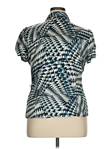 Apt. 9 Short Sleeve Blouse (view 2)