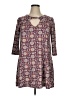 Unbranded Burgundy 3/4 Sleeve Blouse Size XL - photo 1