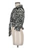 Paper Tee Animal Print Gray 3/4 Sleeve Blouse Size M - photo 5
