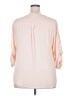 Torrid 100% Polyester Pink 3/4 Sleeve Blouse Size 2X Plus (2) - photo 2