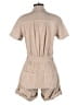 BA&SH Solid Tan Romper Size Med (2) - photo 2