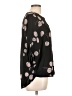 Daniel Rainn 100% Polyester Black 3/4 Sleeve Blouse Size L (petite) - photo 4