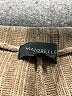 Majorelle 100% Polyester Chevron-herringbone Brown Tan Velour Pants Size M - photo 7