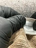 Majorelle 100% Polyester Chevron-herringbone Brown Tan Velour Pants Size M - photo 8