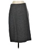 DKNY Solid Gray Formal Skirt Size 4 - photo 1