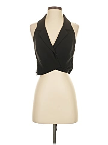 Flat White Tuxedo Vest (view 1)