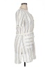Unbranded Stripes Ivory Casual Dress Size XL (estimated) - photo 4
