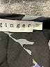 Gingerly Print Black Casual Dress Size M - photo 7