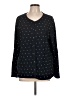 Assorted Brands Polka Dots Black Cardigan Size L - photo 1