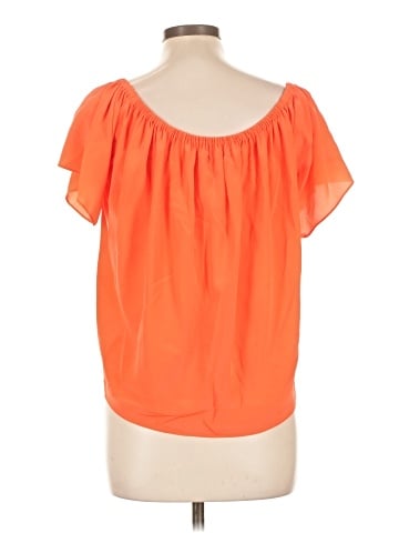 Townsen Short Sleeve Silk Top (view 2)