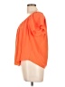 Townsen 100% Silk Orange Short Sleeve Silk Top Size L - photo 5
