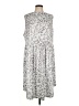 Unbranded Animal Print Gray Casual Dress Size L (estimated) - photo 1