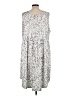 Unbranded Animal Print Gray Casual Dress Size L (estimated) - photo 2