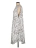Unbranded Animal Print Gray Casual Dress Size L (estimated) - photo 5
