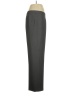 Le Suit 100% Polyester Solid Gray Dress Pants Size 12 - photo 4